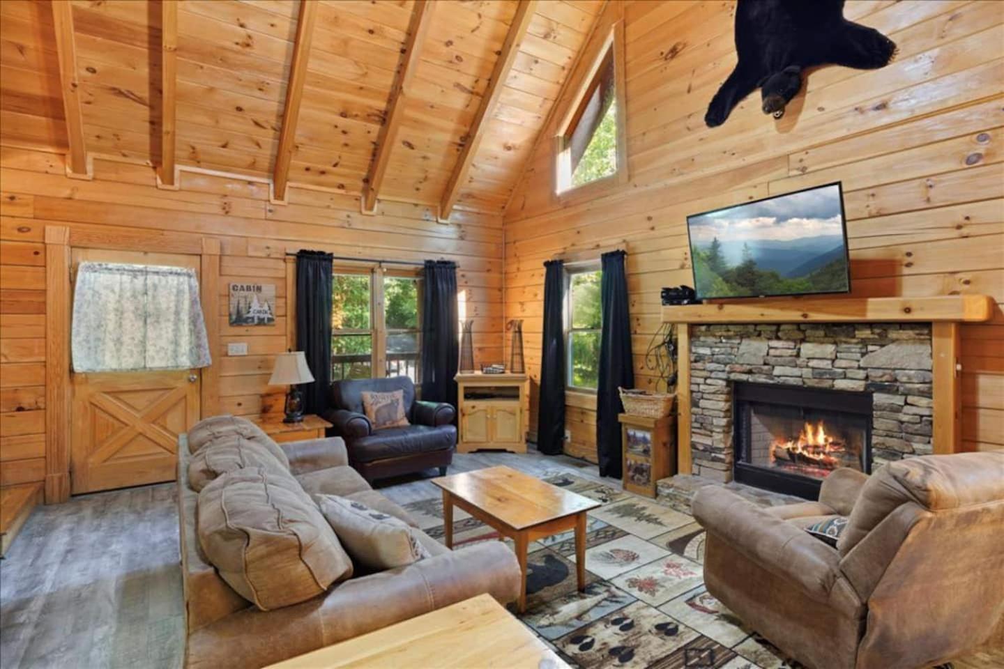 5Br Smoky Cabin Hot Tub, Games, 1 Mi To Parkway Pigeon Forge Esterno foto