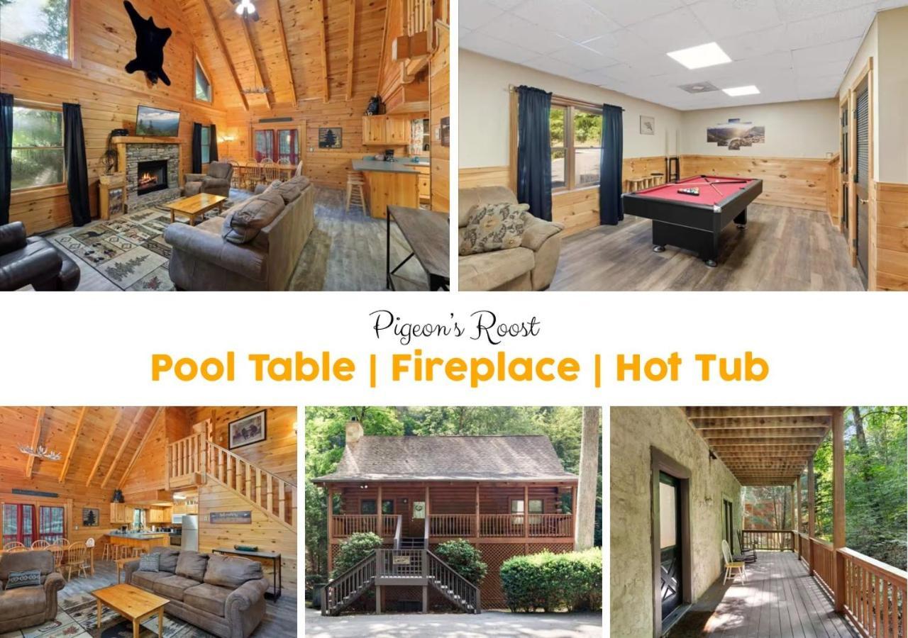 5Br Smoky Cabin Hot Tub, Games, 1 Mi To Parkway Pigeon Forge Esterno foto